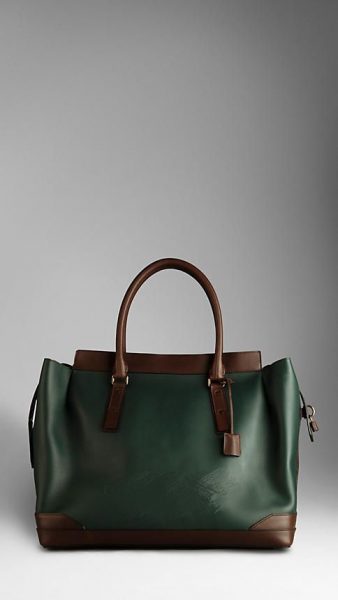 Leather tote 1